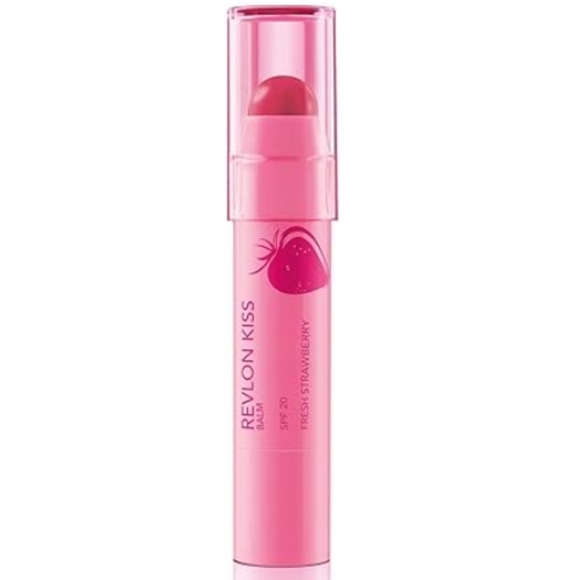 Revlon Lip Balm Kiss Tinted Lip Balm Lasting Hydration (Strawberry) New - Picture 2 of 3
